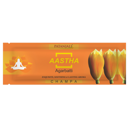 Patanjali Aastha Agarbatti Champa