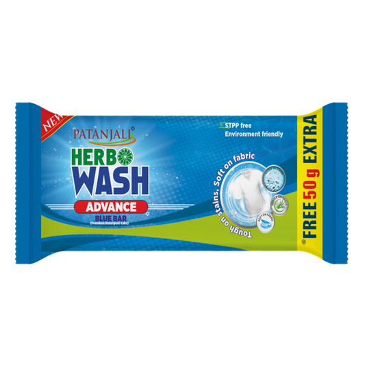 Patanjali Herbo Wash Advance Blue Bar