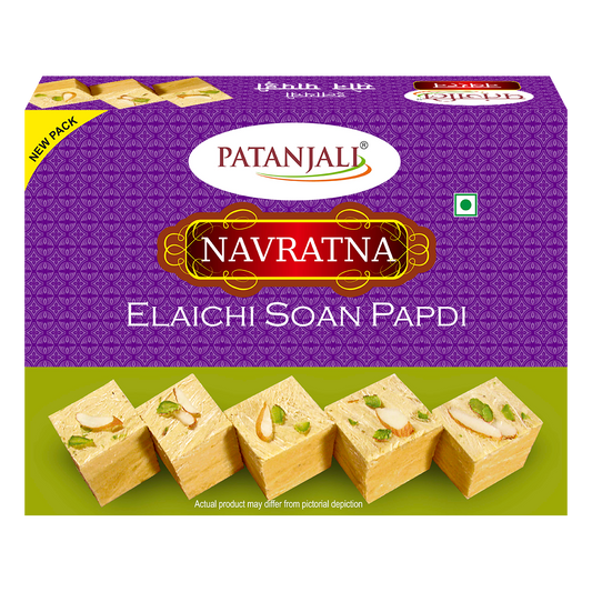Patanjali Navratna Elaichi Soan Papdi