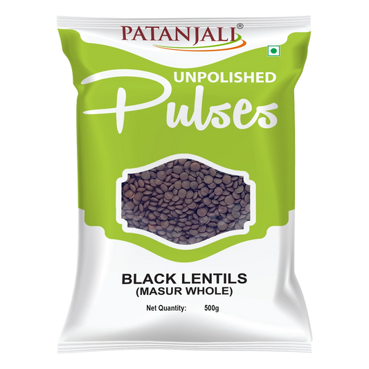 Patanjali Unpolished Black Masur