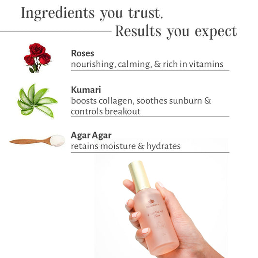 Sri Sri Tattva Rose Mist, by Shankara - 100 ml