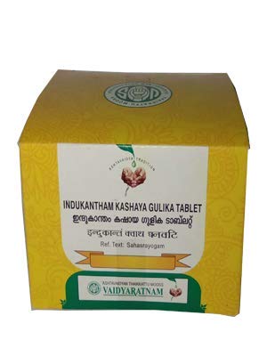 VAIDYARATNAM Indukantham Kashaya Gulika, Ayurveda Products