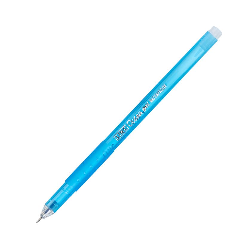 Linc Ocean 0.55mm Classic Gel Pen | Blue Ink, Pack of 30