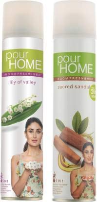 Pour Home Sacred Sandal & Lily of Valley Room Freshener Spray