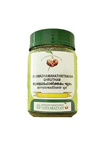 VAIDYARATNAM Aragwadhamahathikthakam Ghrutham (150 Gm)