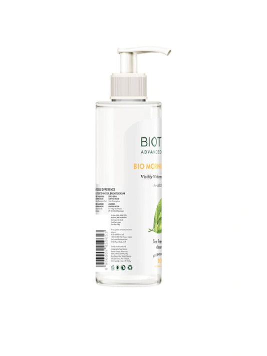 Biotique Advanced Ayurveda Morning Nectar Visibly Flawless Sustainable Face Wash 200 ml