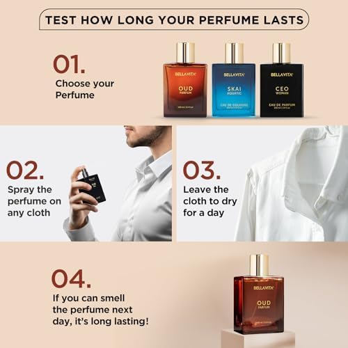 Bella Vita Luxury OUD PARFUM Intense Unisex Perfume with Floral Oud, Vanilla, Musk|Premium, Long Lasting Spicy & Woody Fragrance for Men & Women 100ML