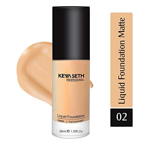 Keya Seth,Full Coverage Liquid Matte Foundation-Shade 02 (30ml)