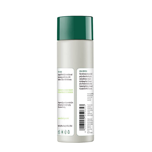Biotique Bio Soya Protein Fresh Nourishing Shampoo | Repairs Dry and Damaged Hair |Maintains pH Balance |Promotes Healthy Shiny Hair| Prevents Color Fading | All Skin Types | 120ml
