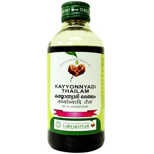 VAIDYARATNAM Kayyonyadi Thailam -200ml