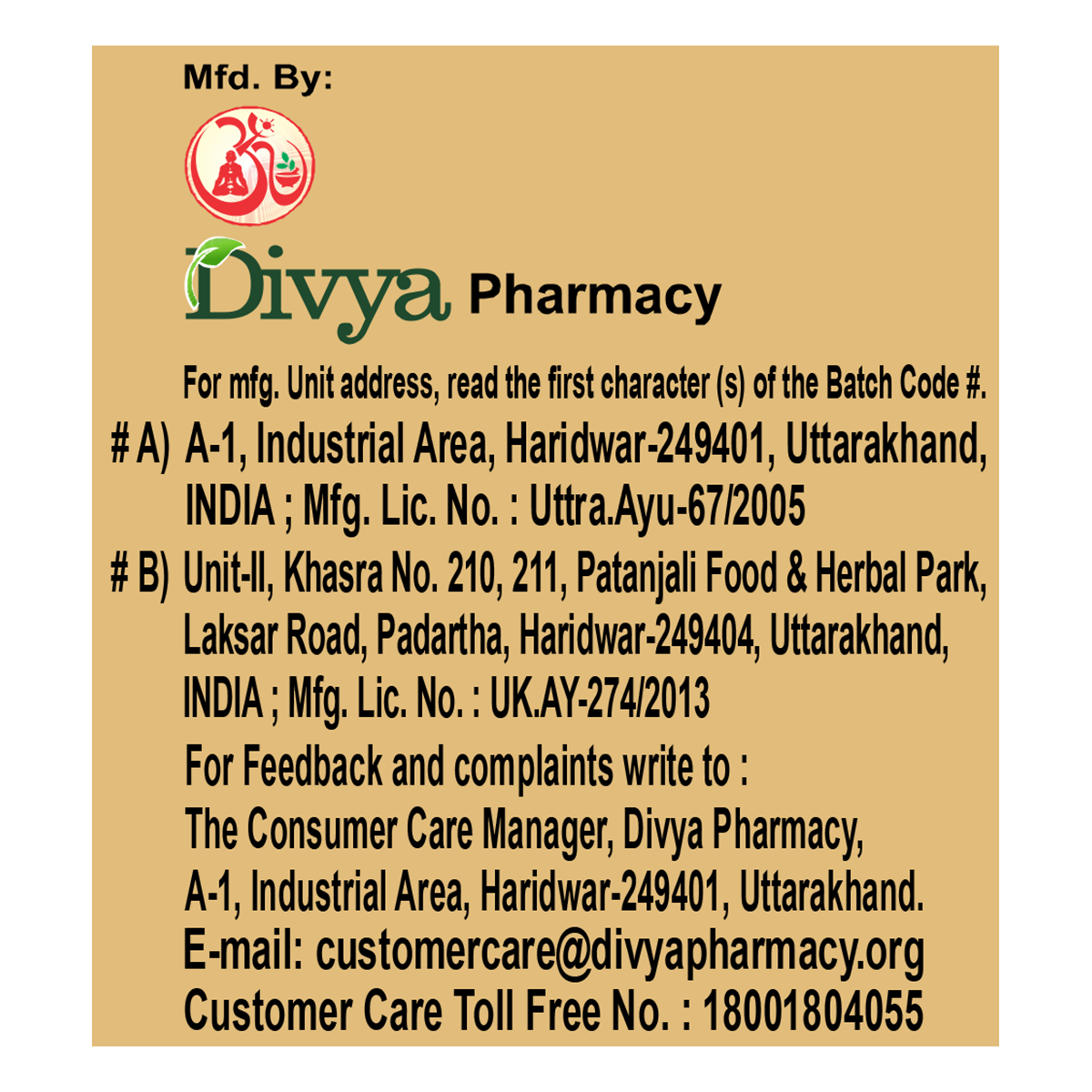 Patanjali Divya Taila