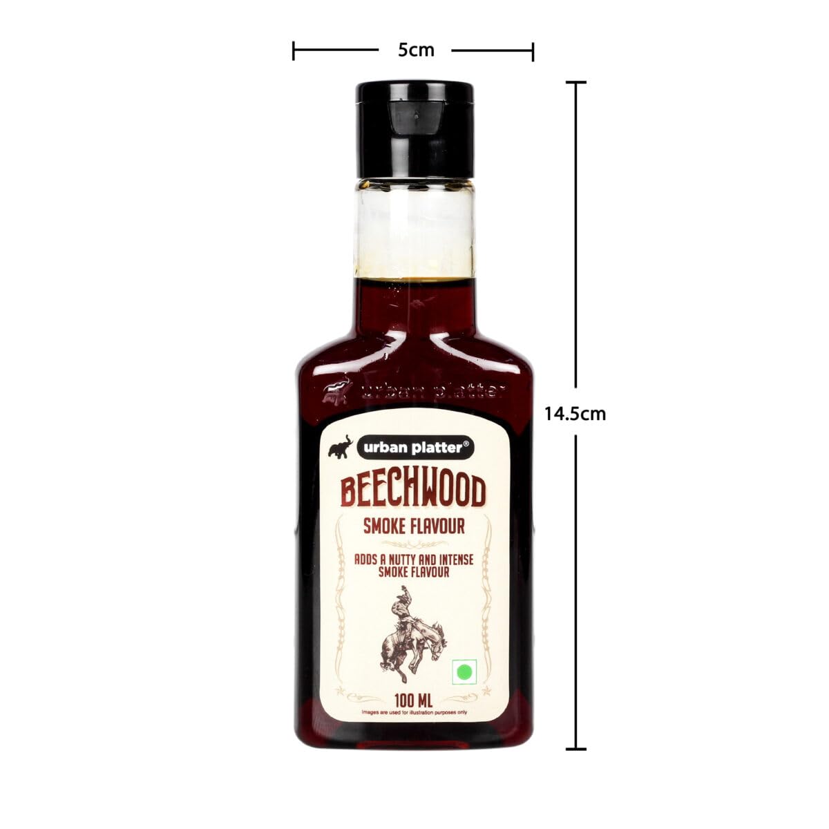 urban platter Beechwood Smoke, Liquid Smoke Flavour, 100 Ml, 0.12 Kg