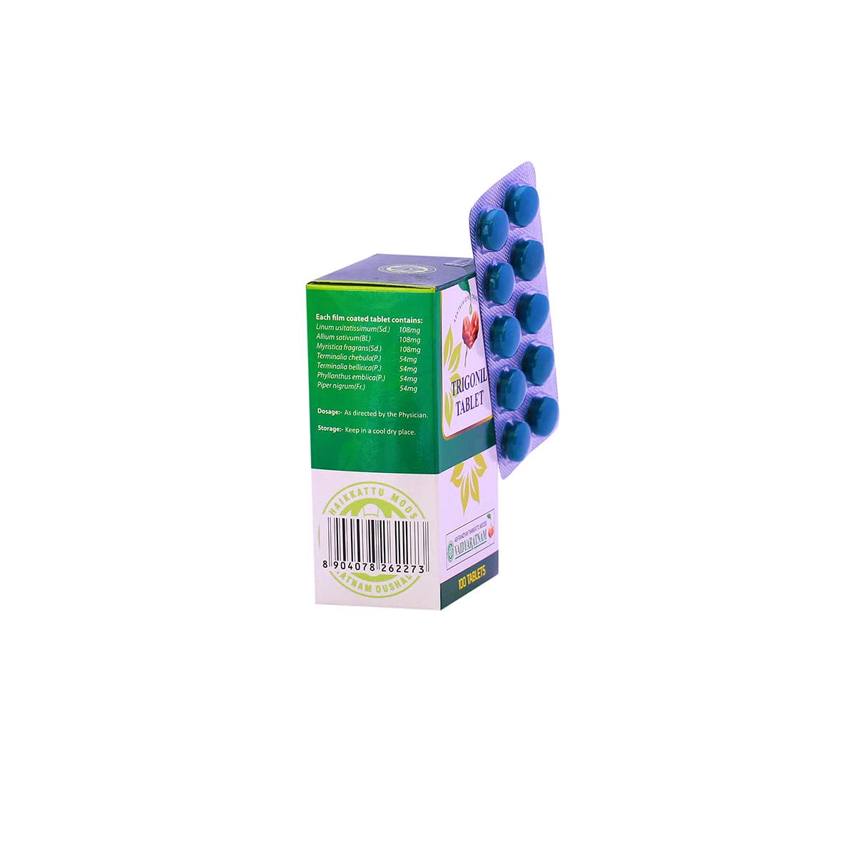 Vaidyaratnam Trigonil Tablet 100 tab
