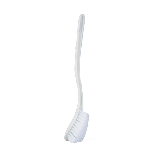 Gala Toilean Toilet Brush, Toilet Brush for Western and Indian Toilet, Bathroom Brush for Toilet Cleaning White, Large, (Colour may vary) Pack of 1