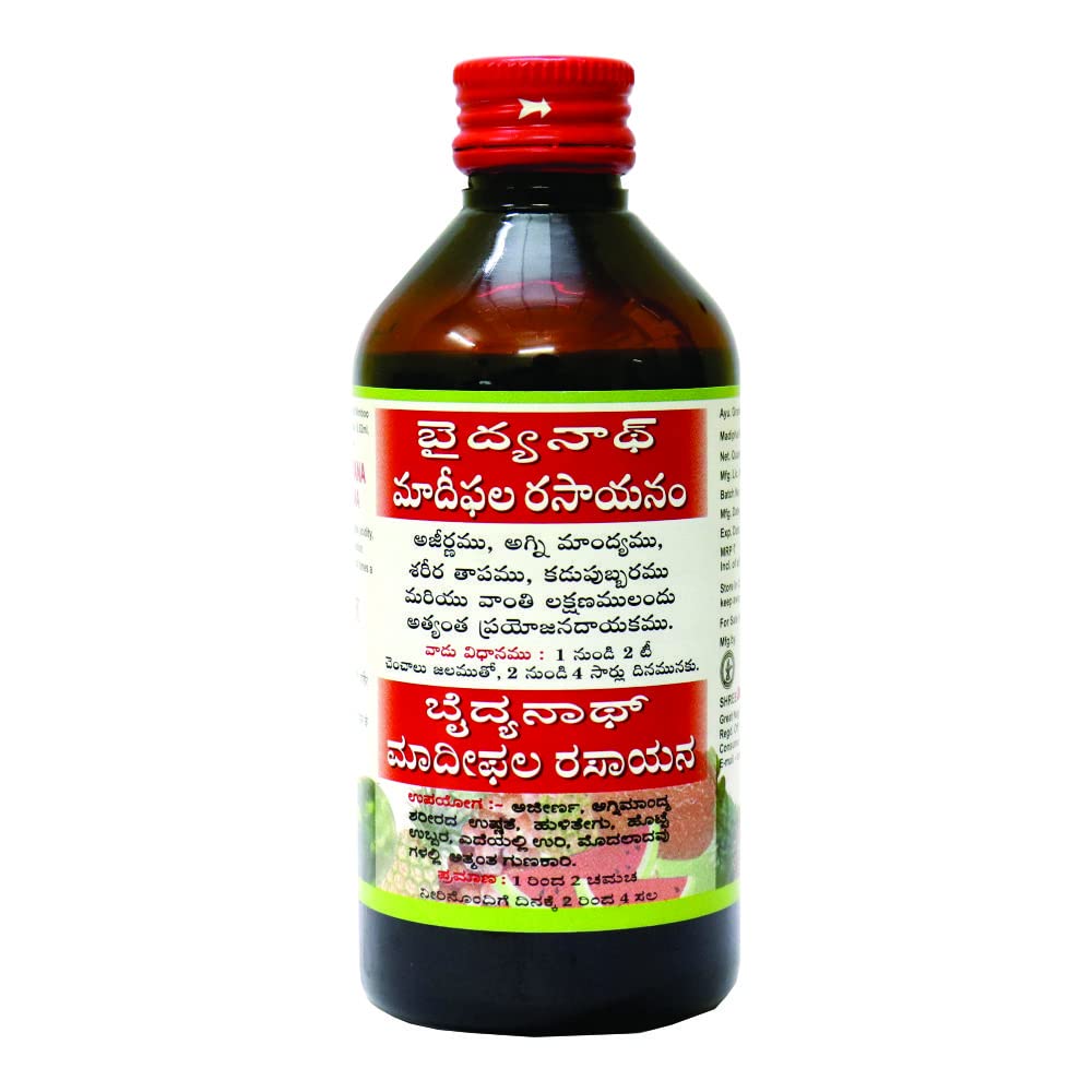 Baidyanath Asli Ayurved Matulanga Rasayana|Madiphal Rayayana|200 Ml, Pack of 1