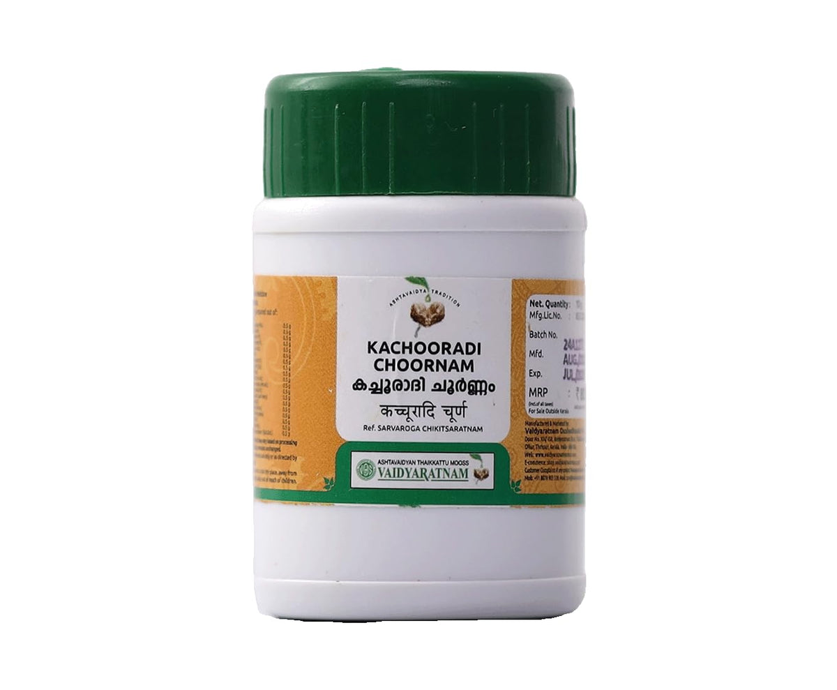 Vaidyaratnam Kachooradi Choornam (10 GM)