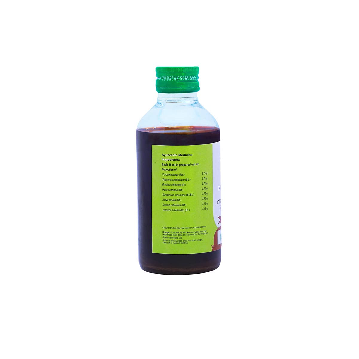 Vaidyaratnam Nisakathakadi Kashayam 200 ML (Pack Of 2)