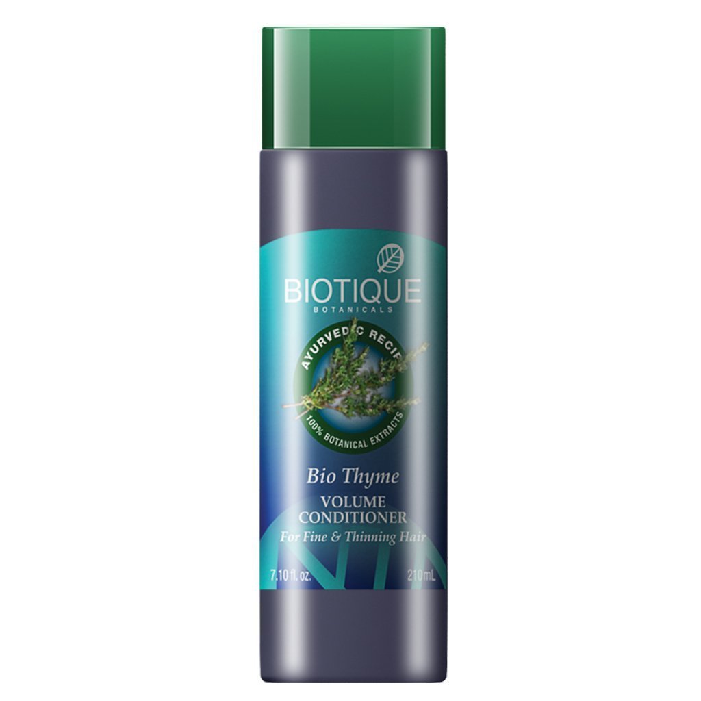 Biotique Thyme Fresh Sparkle Volume All Hair Type Conditioner,210 Millilitre