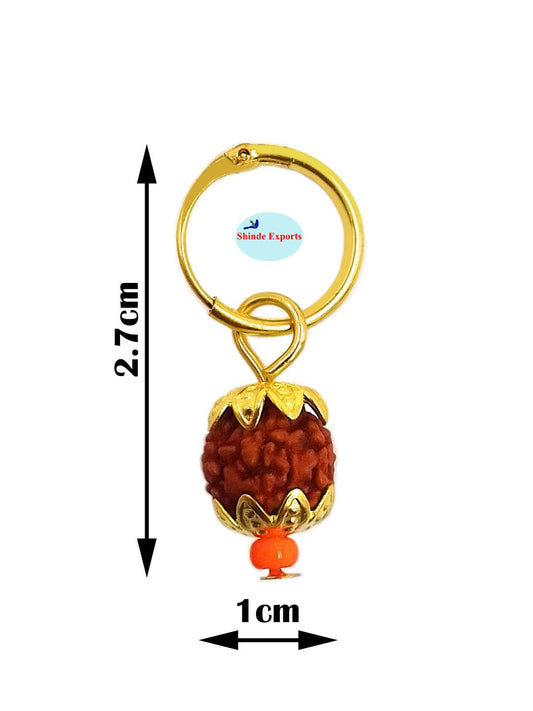 SHINDE EXPORTS rudraksha earrings bali for men and women