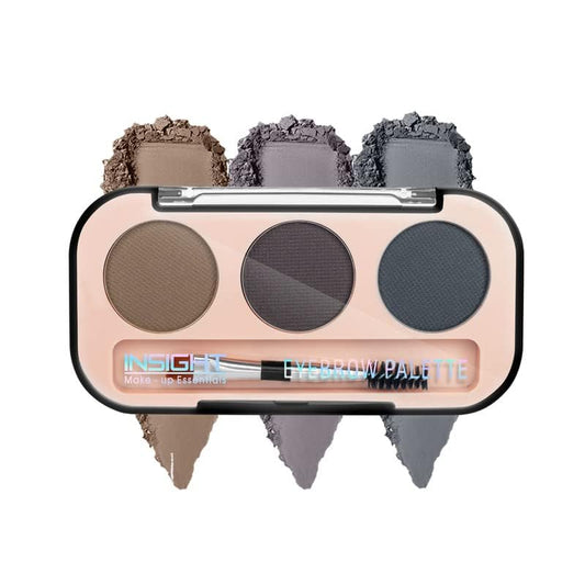 INSIGHT Eyebrow Palette | Smooth Texture | Water Resistant | Good Intensity|Buildable Color |Easy To Blend |Fine Milled Powder|Multicolor-6g