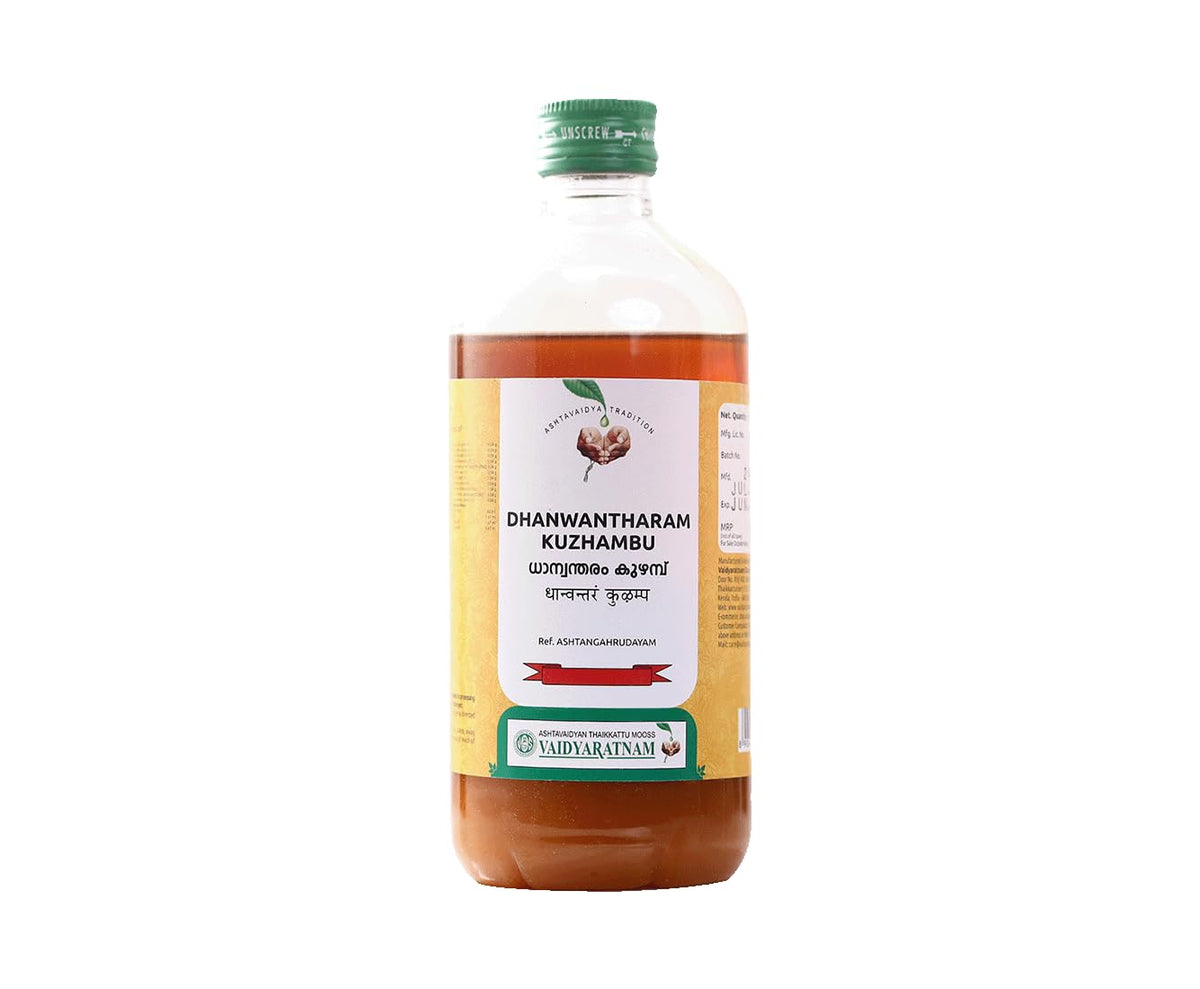 Vaidyaratnam Dhanwantharam Kuzhambu 200 ML