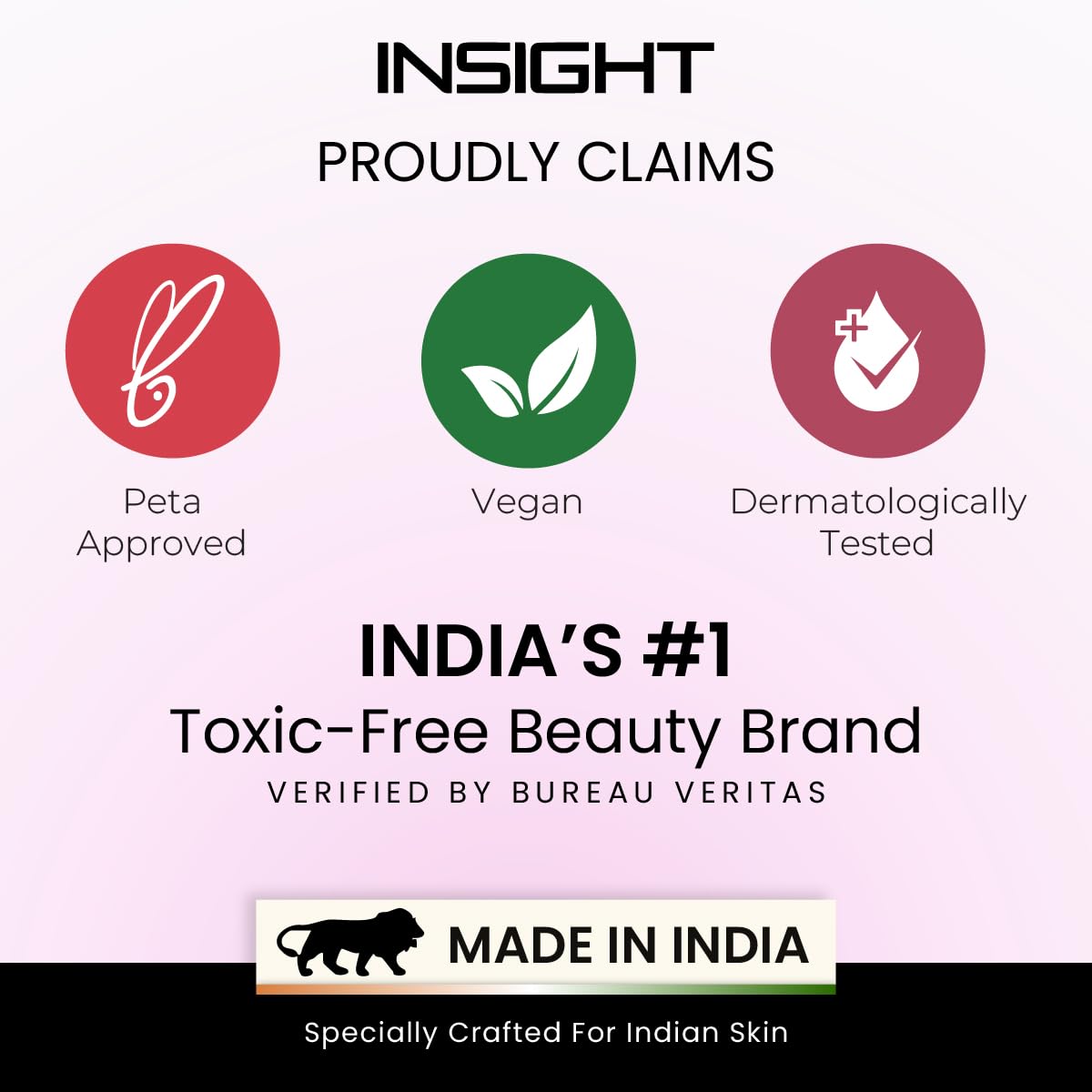 INSIGHT 4 Stroke Eyebrow Pen - Dark Brown (1g) | Lightweight & Quick Drying Formula | Long Wearing, Smudge Proof & Waterproof | Compact & Convenient for Natural Brow Definition