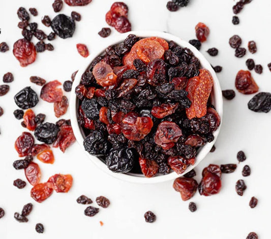 NatureVit Mix Berries Dried Fruits 200 Gram | Blend of Cranberries, Blueberries, Strawberries & Black Currants | Antioxidant-Rich Healthy Snack for Kids & Adults | Tasty, Chewy & Nutritious