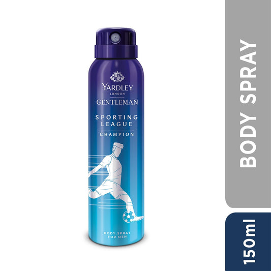Yardley Male Gentleman Sporting League Body Citrus Spray - Champion 150Ml, 1 Count