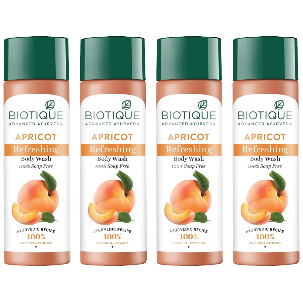 Biotique Ayurvedic 4 Bio Apricot Refreshing Body Wash (190 ml)