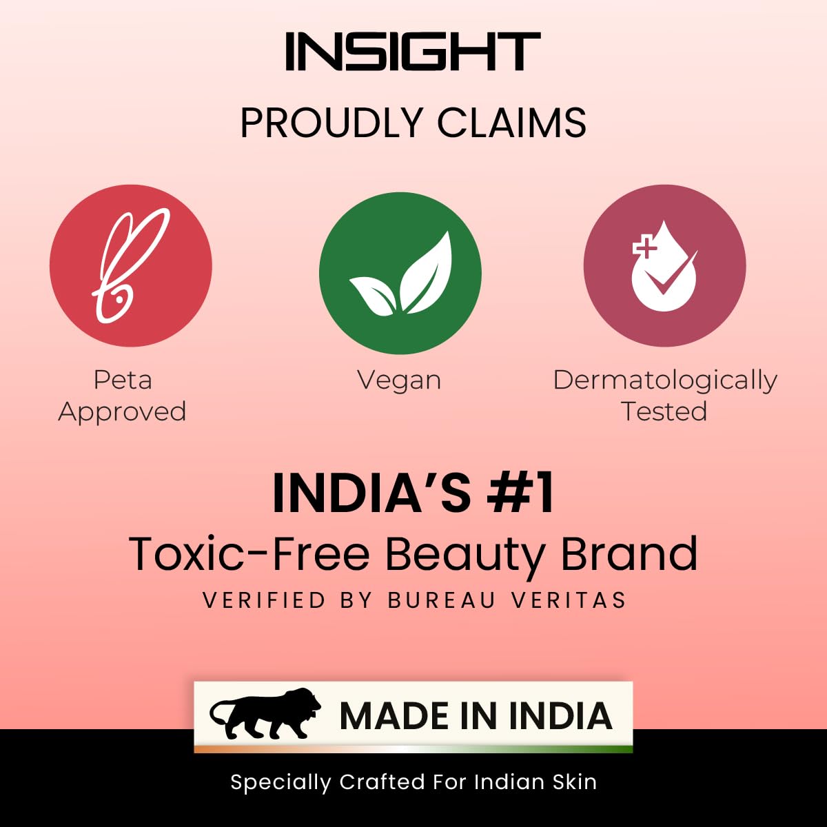 INSIGHT Glow Getter 3-in-1 Blusher, Highlighter & Contour Palette | Face Sculpting, Shimmer & Glow Makeup Compact | Long-Lasting, Travel-Friendly 28.8 g