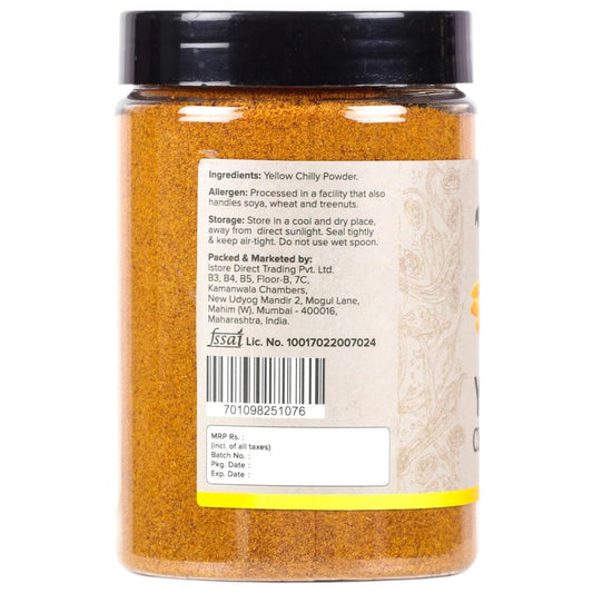 Urban Platter Yellow Chilli Powder, 250g (Mildly hot | Great for Chaats, Curries and Pickles)