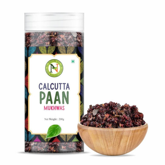 NatureVit Banarasi & Calcutta Paan Mukhwas Combo 400g (200g each) | Sweet & Minty Mouth Freshener | Indian Digestive After Meal Mukhwas