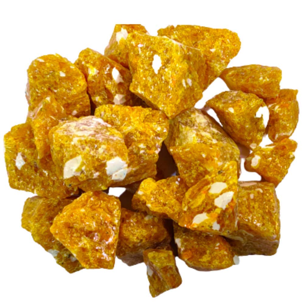 Aalayam Selveer Pure & Natural Fragrance Yellow Paal Sambrani | Premium Indian Loban Dhoop | Original Gum Benzoin | Yellow Katti Sambrani (200g)