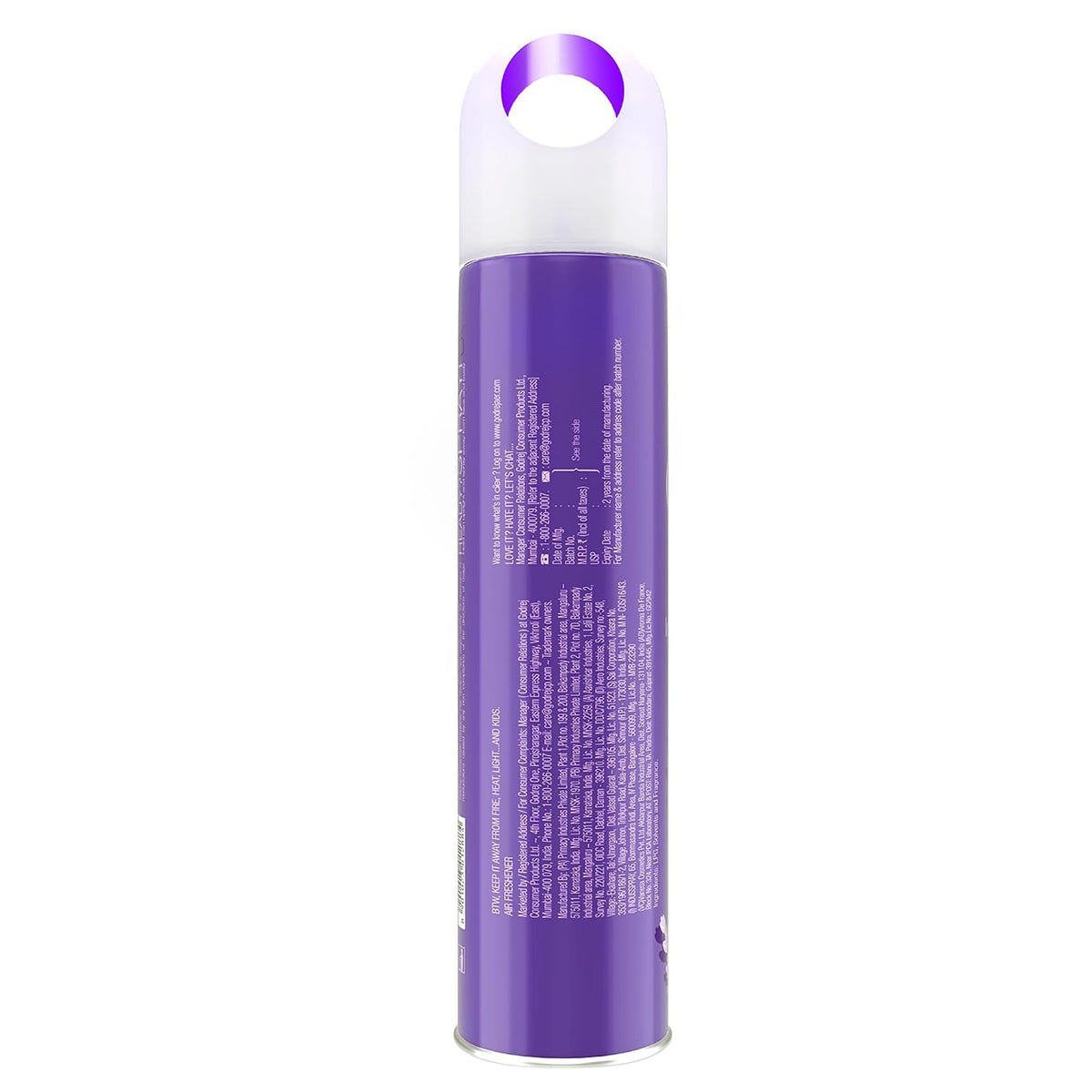 Godrej aer Spray | Room Freshener for Home & Office - Lavender Bloom (180 ml) | Long-Lasting Fragrance