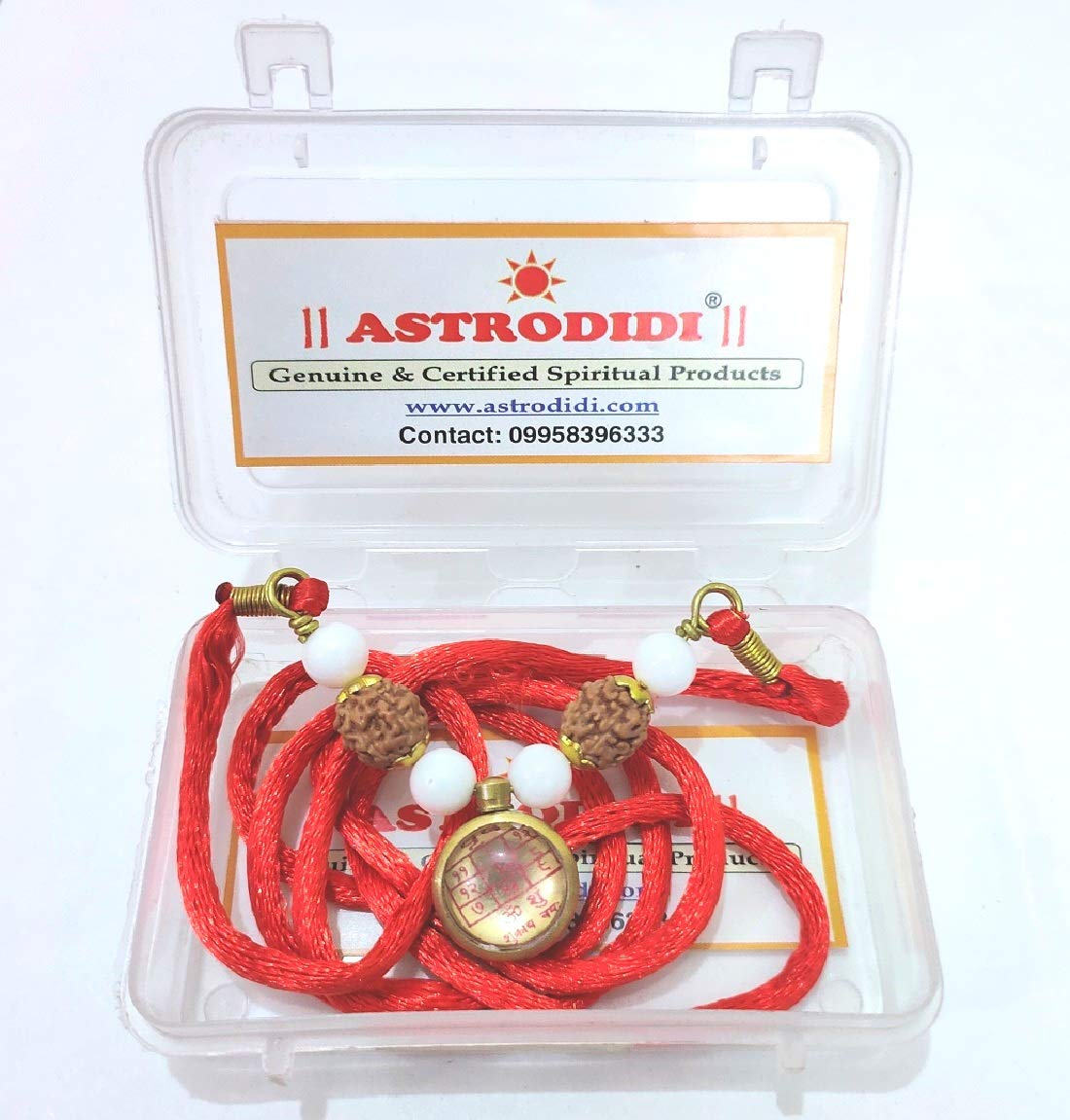 ASTRODIDI Brass Libra Zodiac Sign Tula Rashi Kavach Pendant Locket for Men and Women (Multicolour)