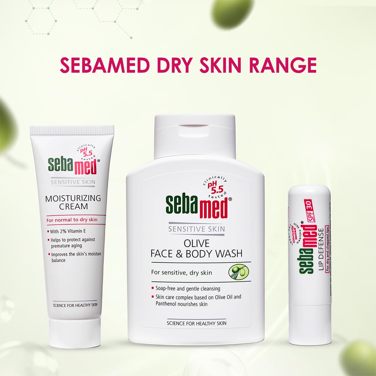 Sebamed Olive Face & Body Wash | 200 ml