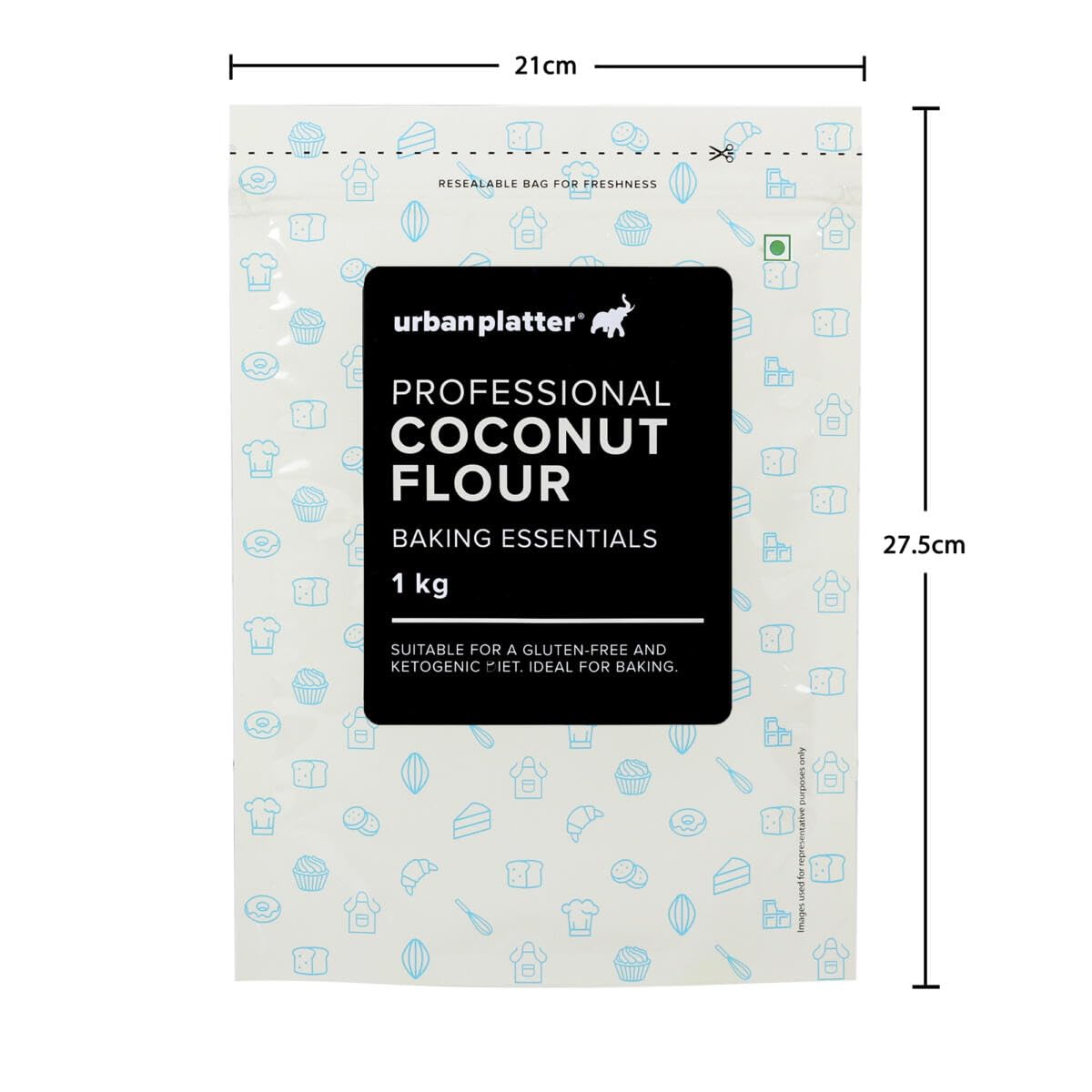 Urban Platter Coconut Flour, 1000 g