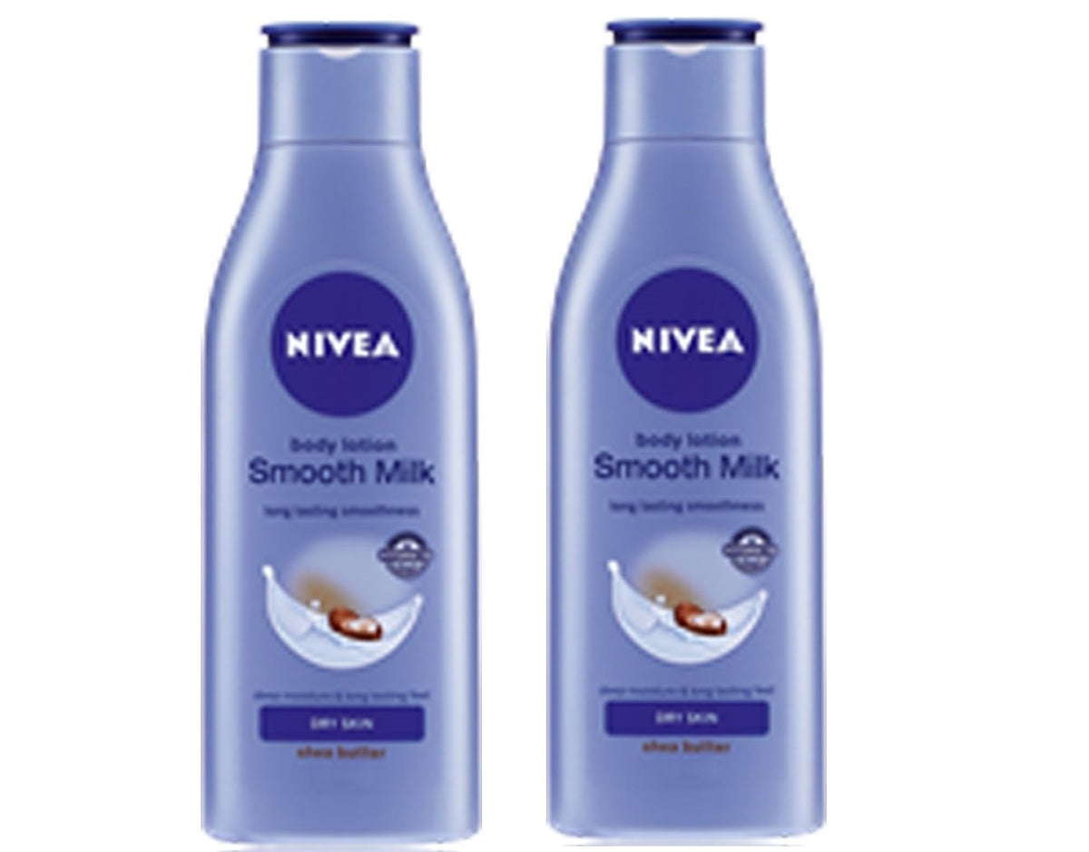Nivea Body Lotion Smooth Milk (200ml)(pack of 2)