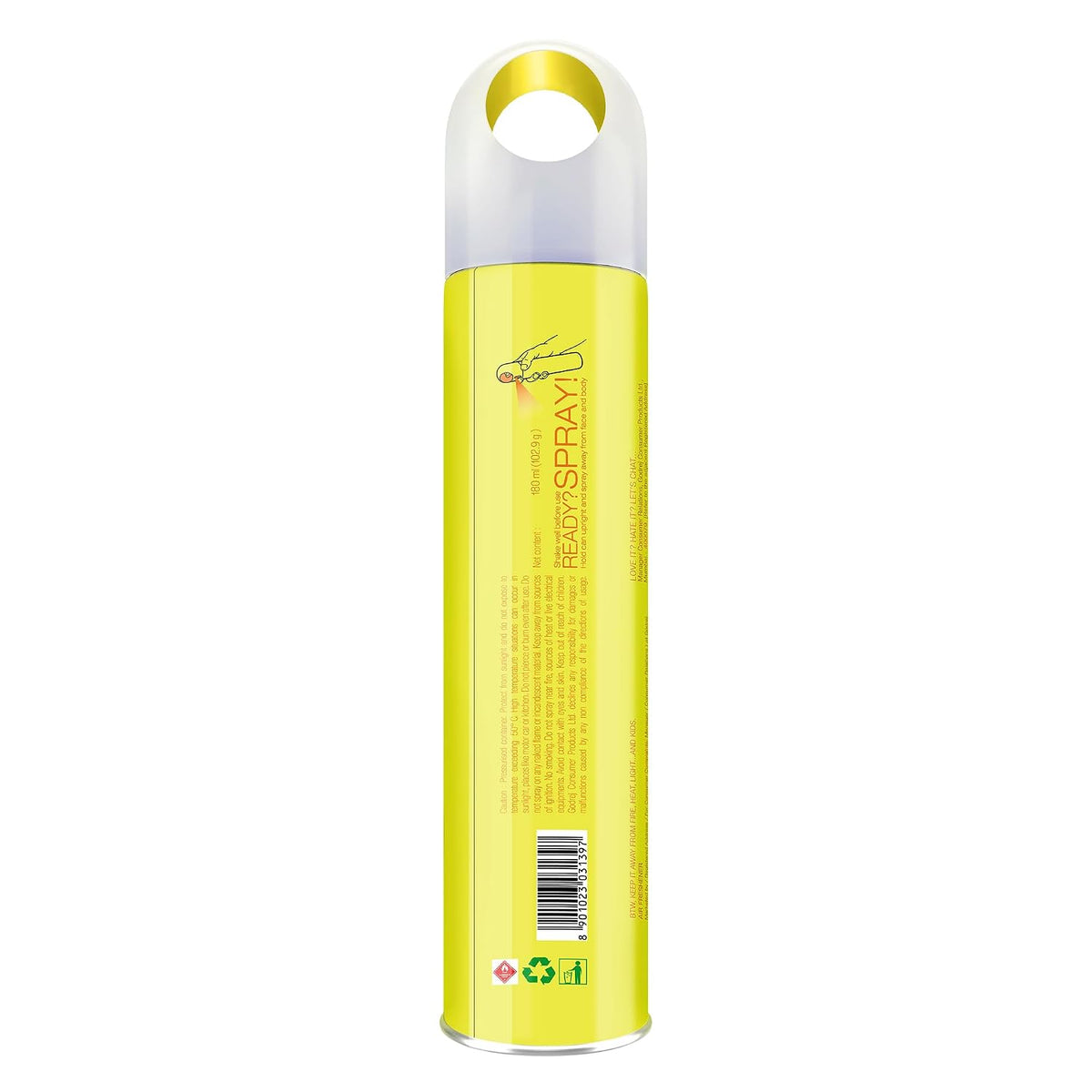 Godrej aer Spray | Room Freshener for Home & Office - Citrus Blast (180 ml) | Long-Lasting Fragrance