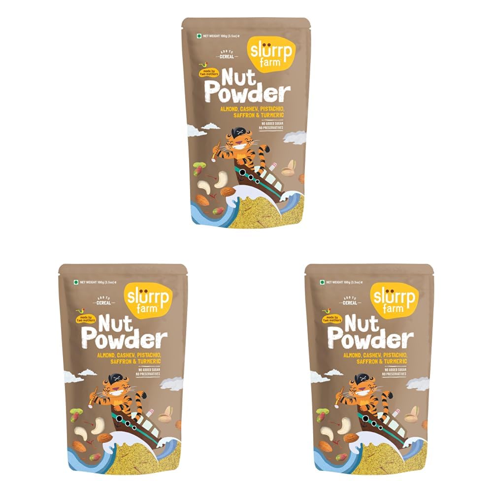 Slurrp Farm NO Added Sugar 100% Natural Nut Powder