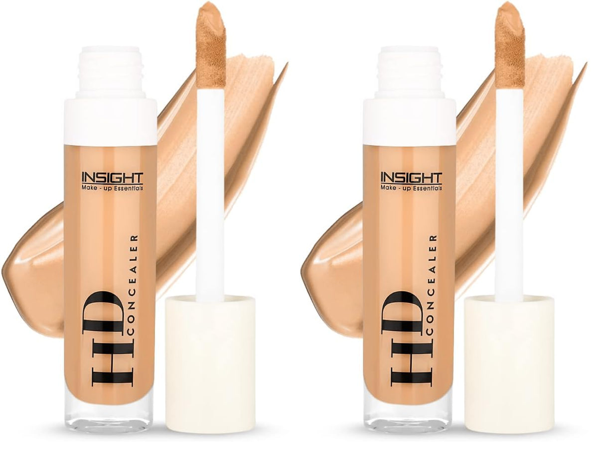 INSIGHT HD Concealer for Everyday Use | Matte Finish | Medium Coverage - MN20 (8g) (Pack of 2)