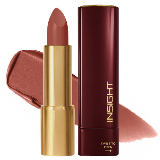 INSIGHT Cosmetics Blur Rouge Lipstick – Long Lasting | Matte Finish | Non-Transfer | Lightweight & Non-Sticky | One-Swipe Pigment (Million Mood) – 4.2g