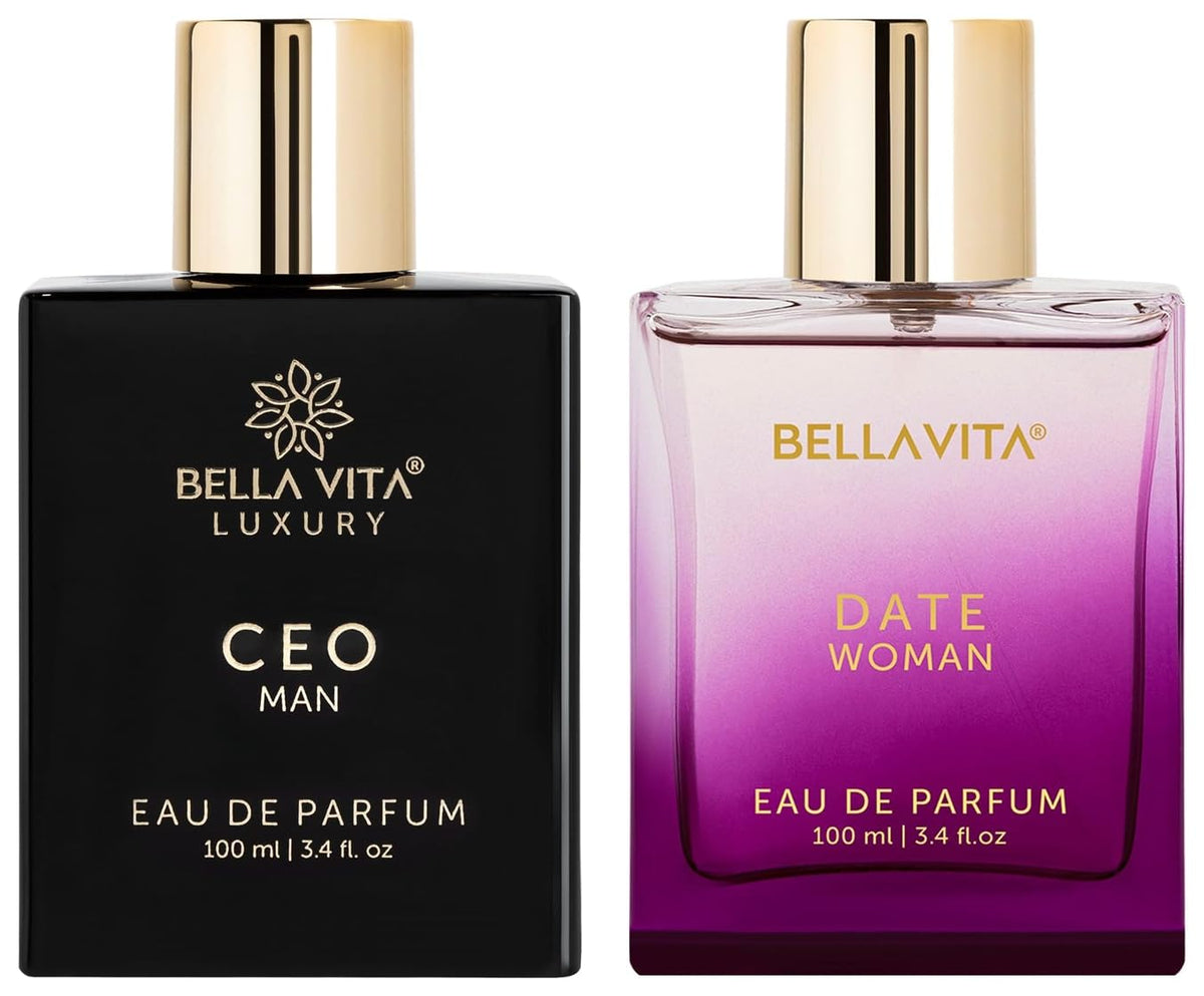 Bella Vita Luxury Ceo Liquid Eau De Parfum Date Woman Eau De Parfum With Pink Pepper Jasmine & Vanillapremium Long Lasting Floral & Fruity Fragrance For Women 100Ml