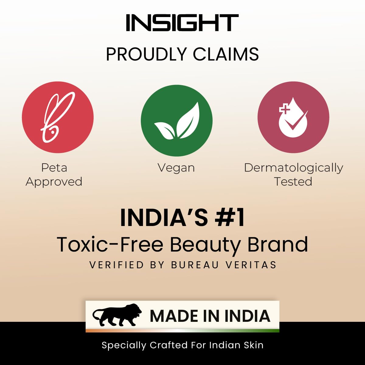 INSIGHT Pure Matte Lipstick - Unmatchable| High Pigment, Long Lasting Smooth Matte Finish | Enriched with Vitamin E & Coconut Oil - 3.3 g (Pack of 2)