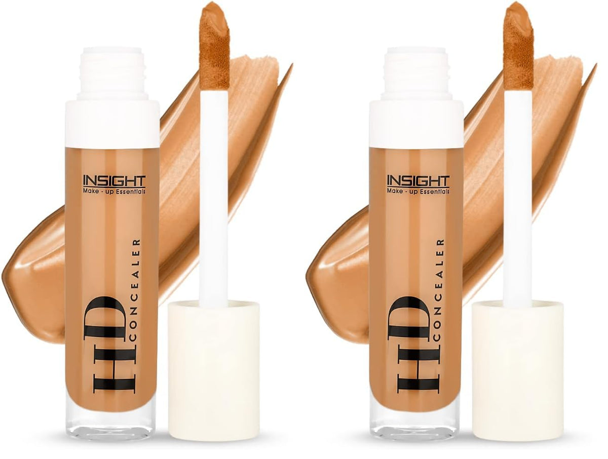 INSIGHT HD Concealer for Everyday Use | Matte Finish | Medium Coverage - MN35 (8g) (Pack of 2)