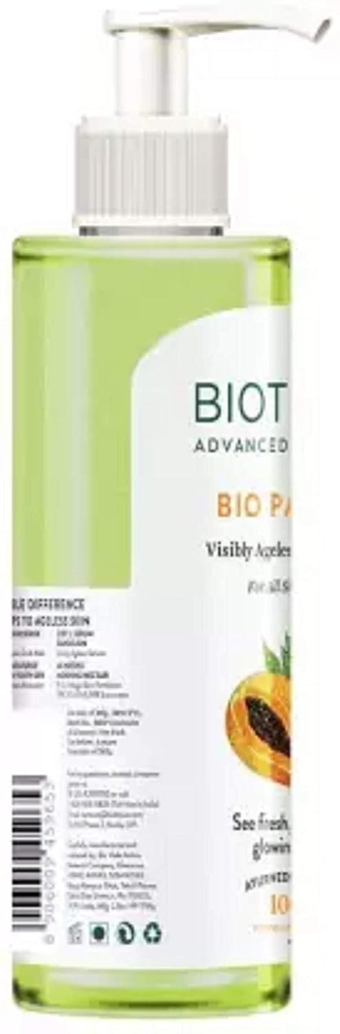 Biotique Papaya Visibly Ageless Scrub Wash Face Wash (200 ml)
