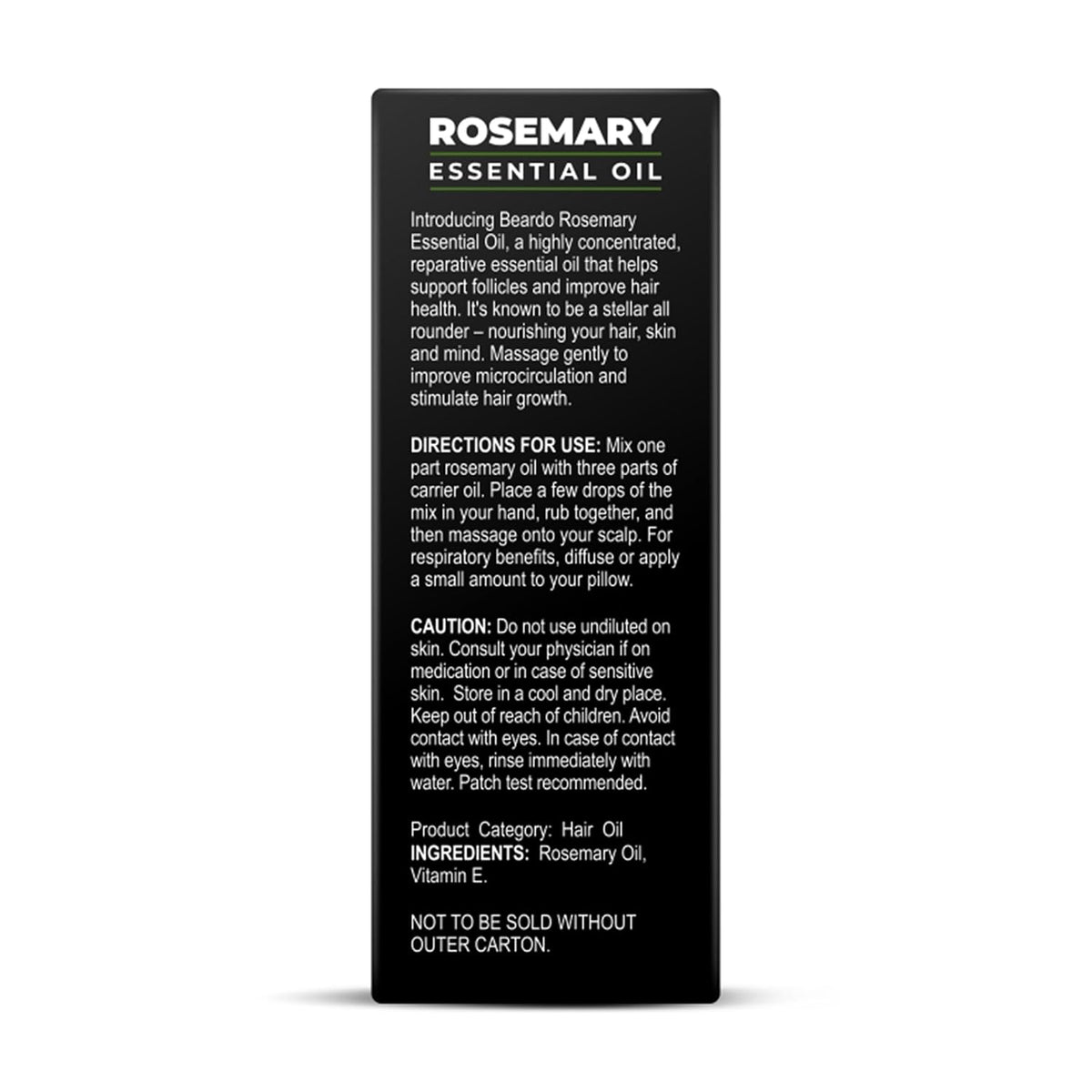 Beardo Rosemary Essential Oil | Hair Oil | Rosemary Essential Oil for Hair Growth | For Hair & Skin Nourishment | 100% Natural | Aroma Oil | Rosemary Oil 15 ml