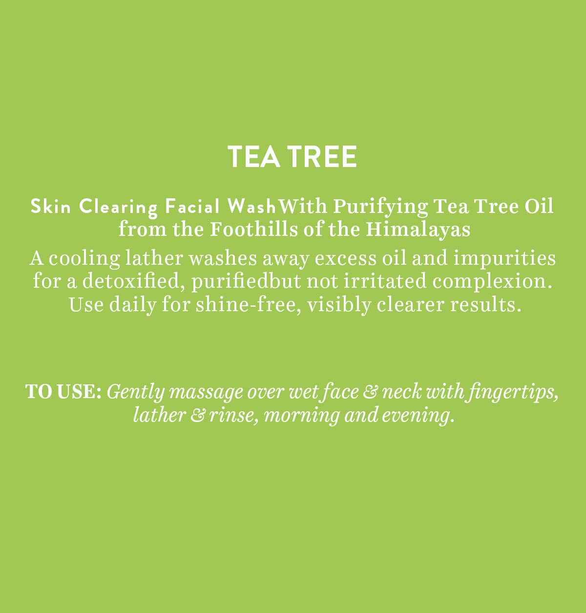 Biotique Tea Tree Skin Clearing Face Wash | Acne & Pimple Treatment Face Wash | Helps Control Oil, Reduce Blemishes & Prevent Breakouts | Enriched with 100% Botanical Extracts | 150ml