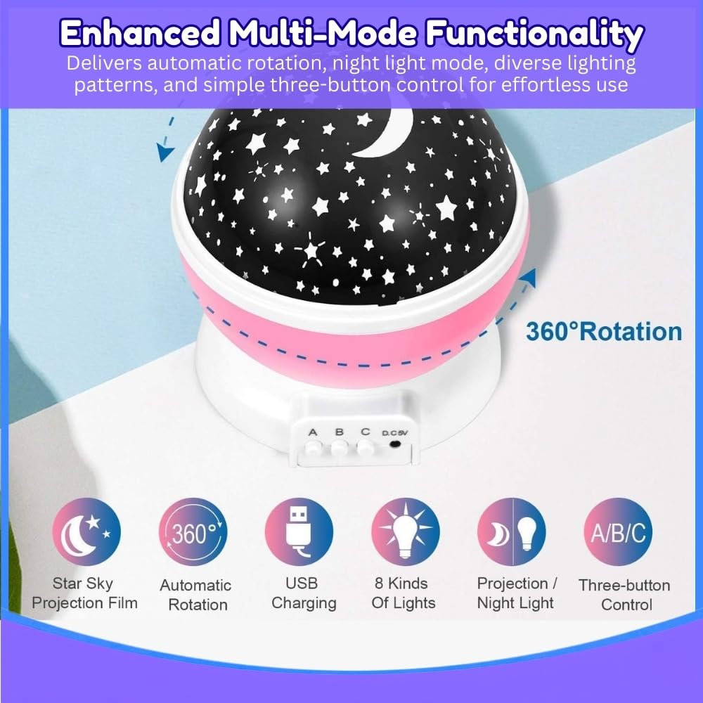 Toy Imagine Galaxy Projector Lamp for Kids