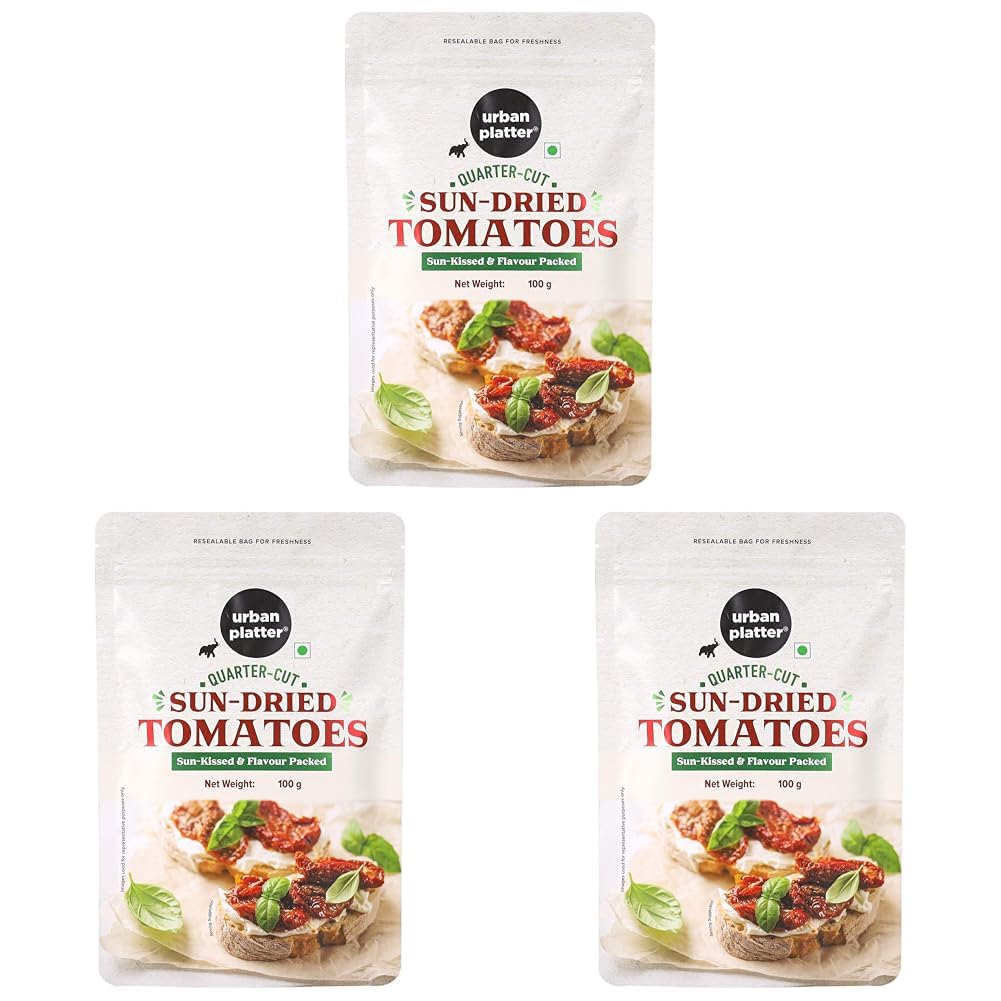 Urban Platter Sun Dried Tomato, 100g (Pack of 3)